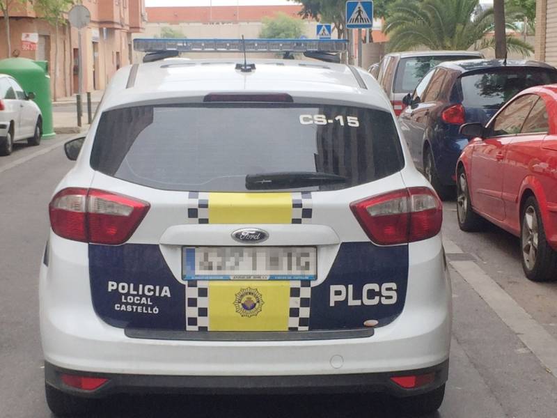 Positivo en alcoholemia de una conductora tras accidente de tráfico en Castellón de la Plana