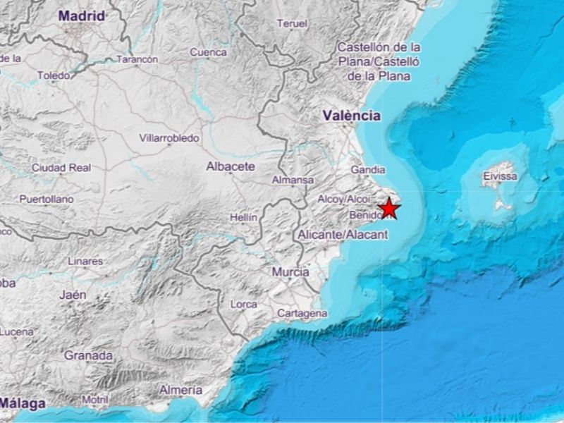 Terremoto hace temblar el suelo en Benissa y Teulada – Alicante