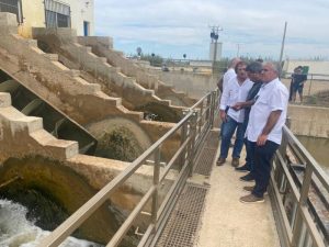 Drenaje natural e instalación de tornillos de Arquímedes en la Serratella de Burriana (Castellón)