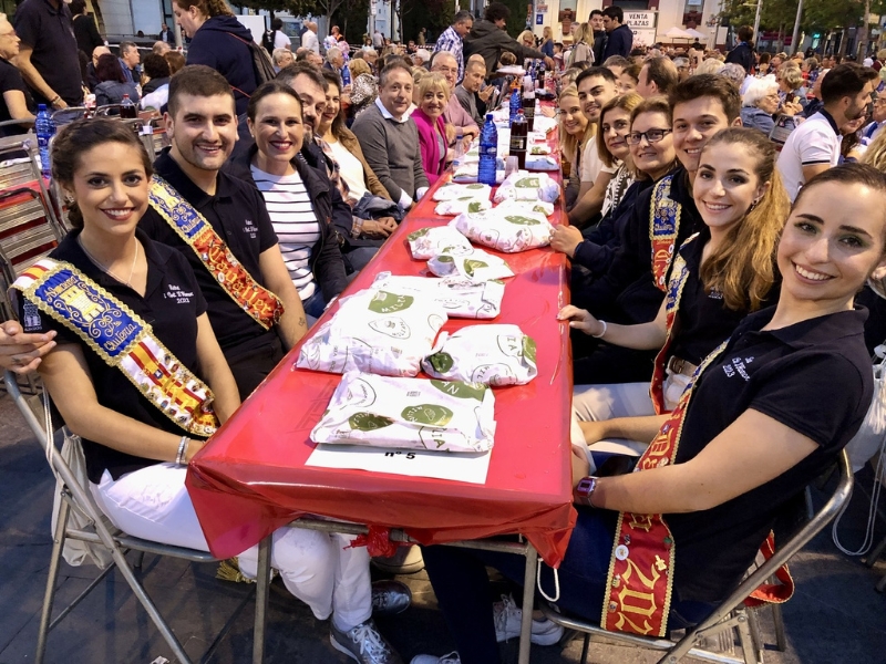 Cena de ‘pa i porta’ Fiestas de Santa Quitèria 2023 – Almassora (Castellón)