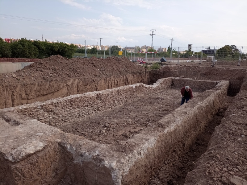 Importante hallazgo de una balsa de posible origen romano en la huerta de Paterna (Valencia)