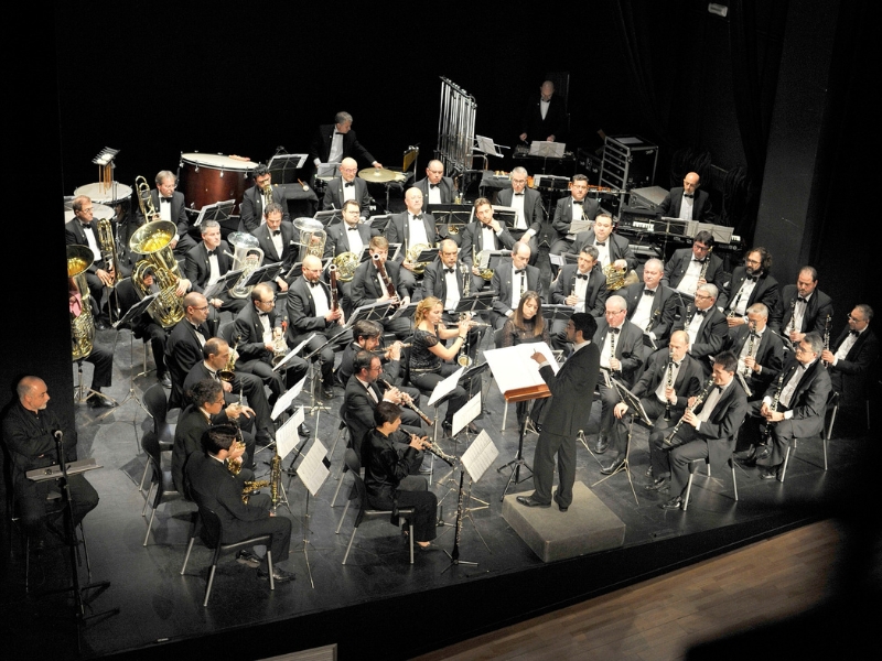 Concierto por la paz para cerrar la temporada con la Banda Municipal de Castelló