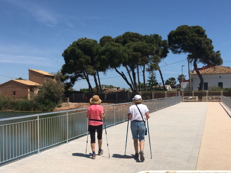 Ya está abierta a la ciudadanía la nueva pasarela fija del ‘Clot de la Mare de Déu’ de Burriana – Castellón