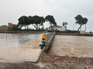 La nueva pasarela fija del Clot de la Mare de Déu «cumple su función» ante las crecidas de agua en Burriana – Castellón