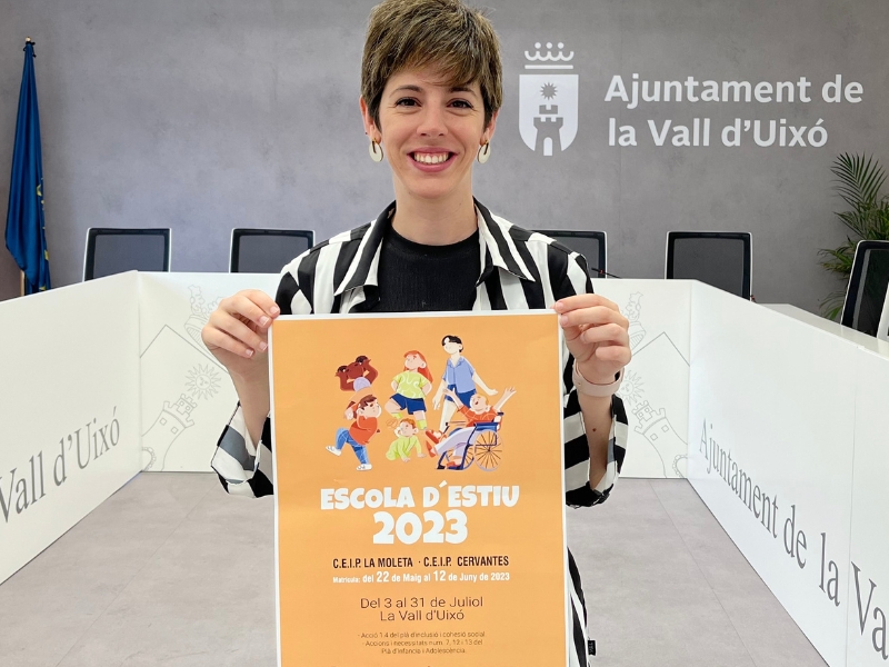 ‘Escola d’Estiu 2023’ con modalidad tradicional y temática en inglés en la Vall d’Uixó – Castellón