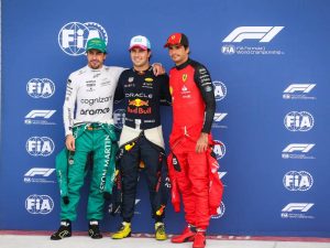 Fernando Alonso y Carlos Sainz , segundo y tercero en la parrilla de salida – Fórmula 1/GP Miami 2023