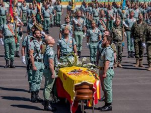 Sentencia del sargento de la Legión juzgado por la muerte del caballero legionario Alejandro Jiménez en Agost (Alicante)