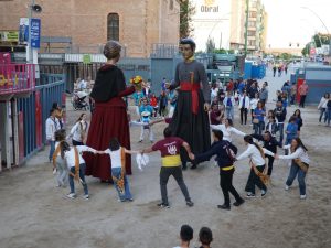 Los gigantes Pasqualet y Marigracieta en «Gegants de Festa 2023» en Vila-real (Castellón)