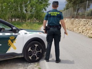 Detenido por tráfico de drogas en un control preventivo en La Nucia (Alicante)