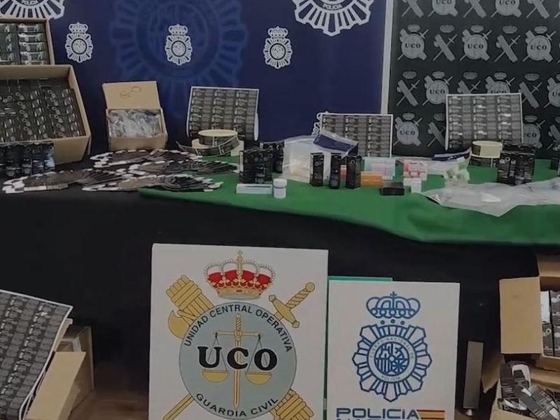 Desmantelada organización criminal en la provincia de Castellón que distribuía SARMS