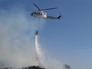 Incendio declarado en un pinar de Sant Jordi (Castellón)