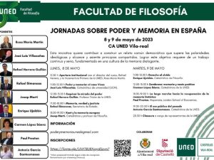 Jornadas sobre poder y memoria en España 2023 con el hispanista Paul Preston en Vila-real (Castellón)