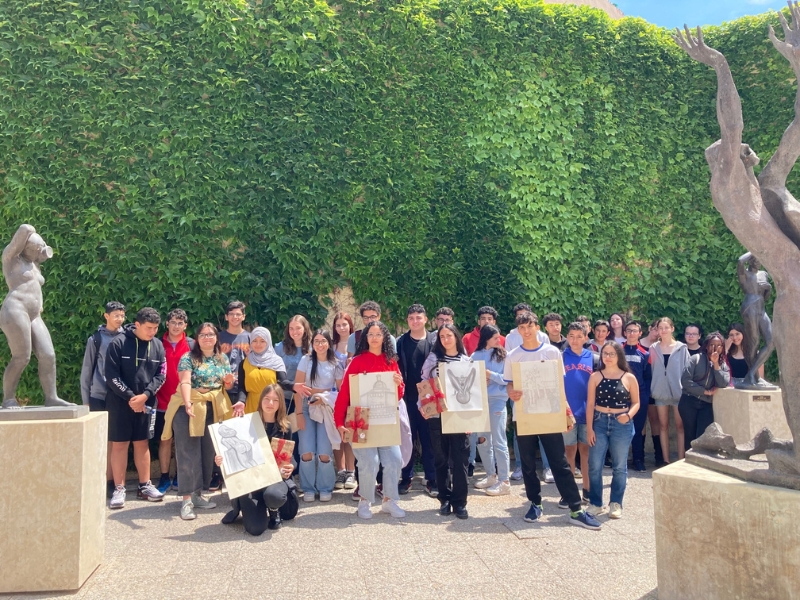 Estudiantes del IES Gilabert de Centelles celebran el Día Internacional de los Museos en Nules – Castellón