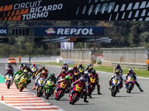 Calentado rueda para el Campeonato de España de Superbike en el Circuito Ricardo Tormo – Cheste