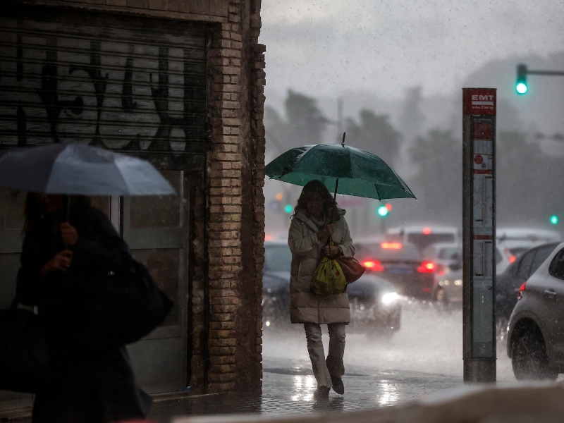 Alerta naranja en la Comunitat: tormentas en Castellón y norte de Valencia