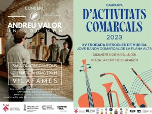 Encuentro de Escuelas de Música de la Plana Alta 2023 y II Ciclo de Música en Valenciano en Vilafamés (Castellón)