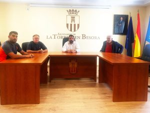 Agradecimientos y despedidas en el Ayuntamiento de La Torre d’En Besora – Castellón