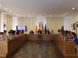 Último pleno de legislatura con despedidas en el Ayuntamiento de Vila-real (Castellón)