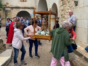 Pascua de Pentecostés 2023 con una romería en honor a Sant Pau en Albocàsser (Castellón)