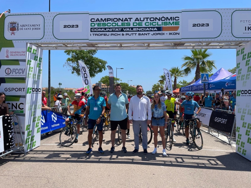 Éxito de participación y público en el Campeonato de Escuelas de Ciclismo de la Comunitat Valenciana 2023