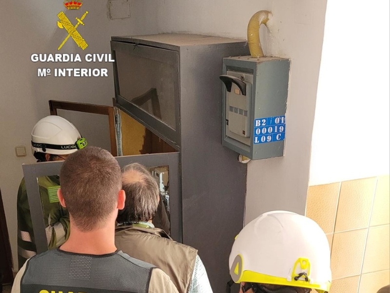 Operativo especial de la Guardia Civil por defraudación de fluido eléctrico en Almazora – Castellón