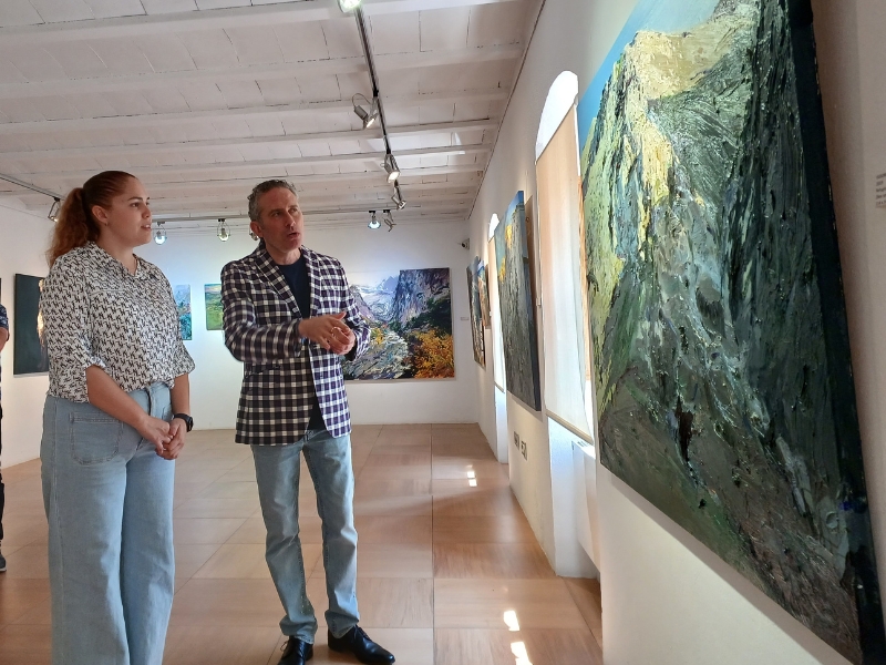 Isidoro Moreno expone sus paisajes ‘vividos’ en el Mucbe de Benicarló – Castellón