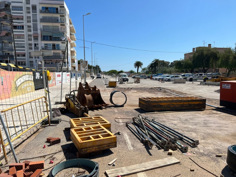 Suspensión de obras durante julio y agosto en la Avenida Mediterránea de Burriana – Castellón