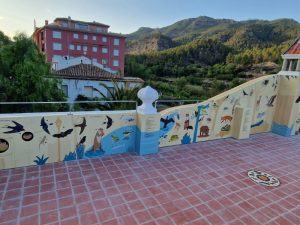 Mirador educativo sobre biodiversidad en la Casa del Cura de Montanejos (Castellón)