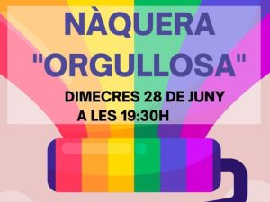 Marcha del Orgullo 2023 en respuesta al veto de banderas LGTBI en edificios municipales de Nàquera – Valencia