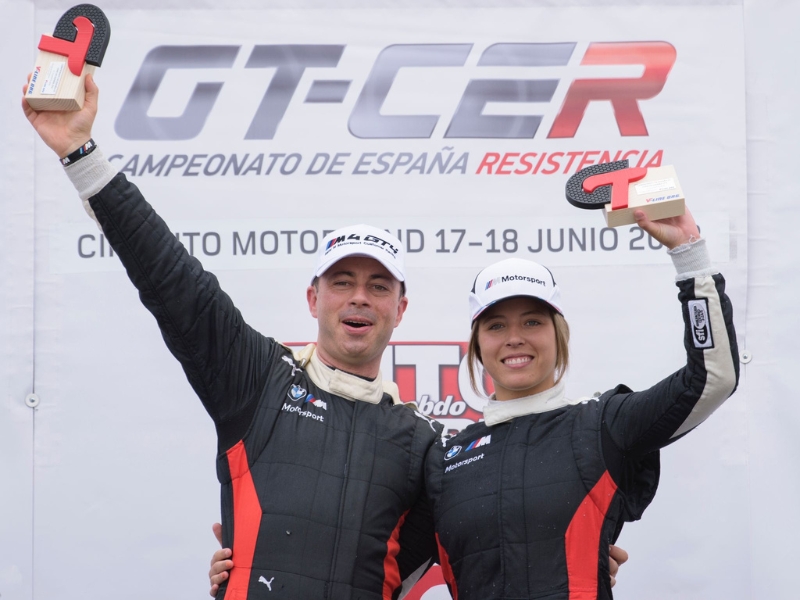 Victoria para Nerea Martí en el Campeonato de España de GT con BMW España Motorsport