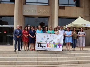 Reivindicación de tolerancia, respeto por la diversidad y los derechos de las personas LGTBI+ en Vila-real (Castellón)