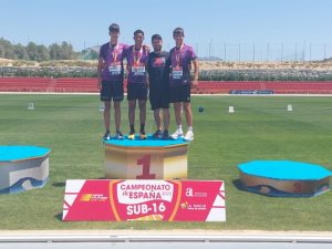 Anthony Yunier se impone en el campeonato nacional sub16 con un nuevo récord de España