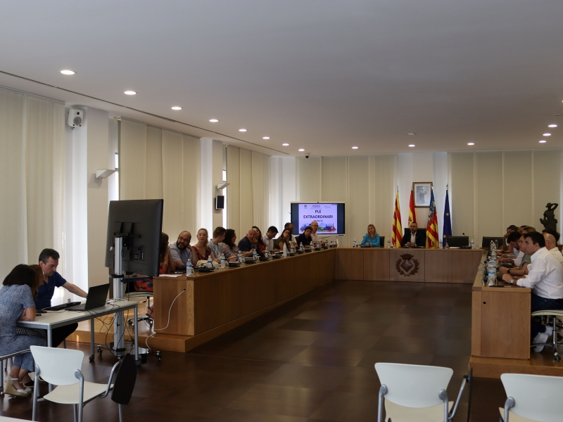 El Pleno avala la composición de las mesas para las elecciones generales del 23J en Vila-real (Castellón)