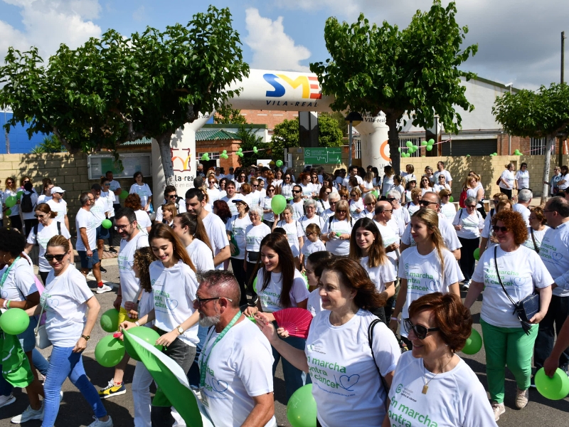 ‘Marxa contra el cáncer 2023’ en Vila-real (Castellón)