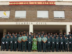 Nueva incorporación de 43 Guardias Civiles a la  provincia de Castellón