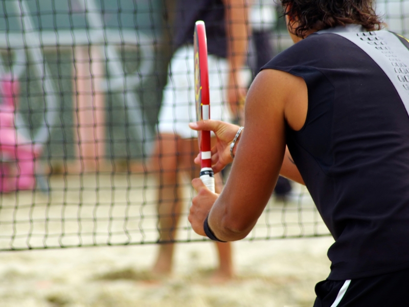 La playa de La Ribera de Cabanes, punto de partida del Circuito de Beach Tennis 2023 de la provincia de Castellón