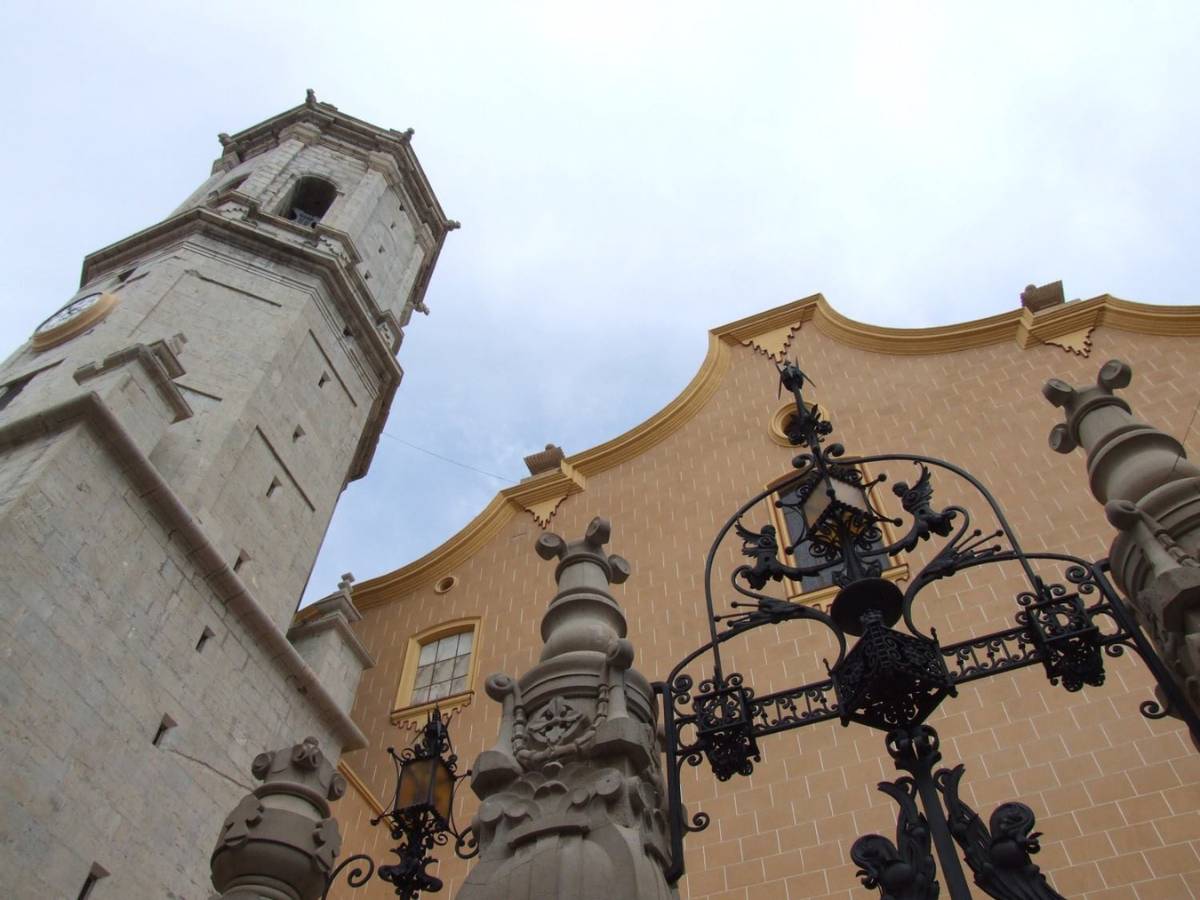 Concierto desde el campanario de la iglesia Arciprestal para celebrar San Jaime en Vila-real  (Castellón)