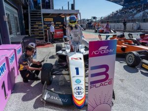 Nerea Martí luchará por su tercer podio en la F1 Academy