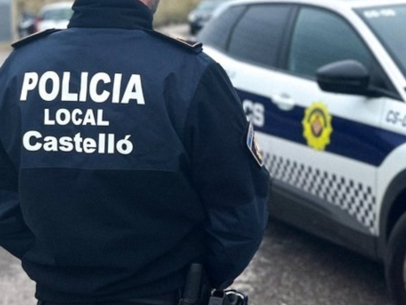 Detenido tras chocar con once coches aparcados con un vehículo robado en Castellón – VÍDEO