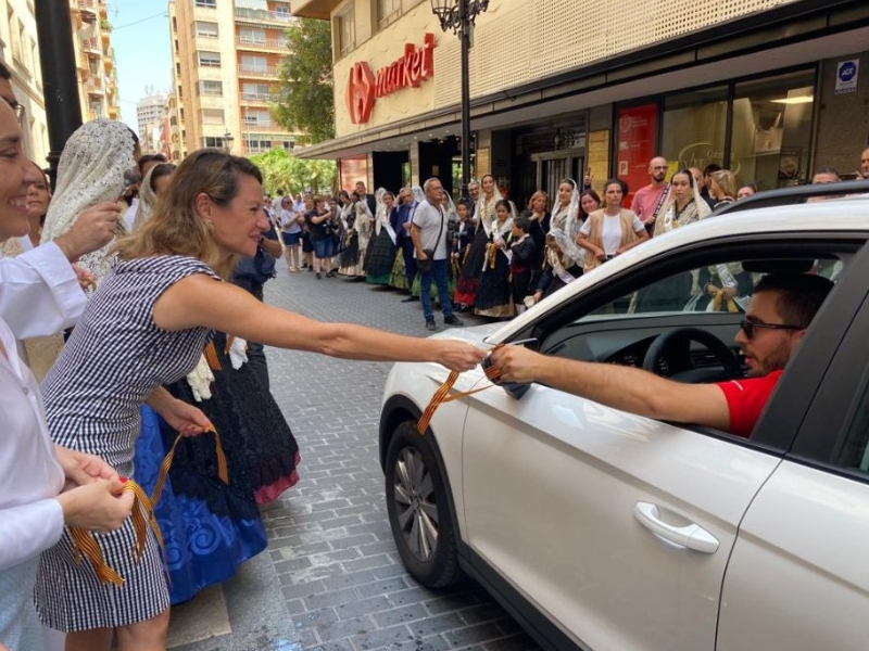 Homenaje a San Cristóbal con la bendición de vehículos en Castellón