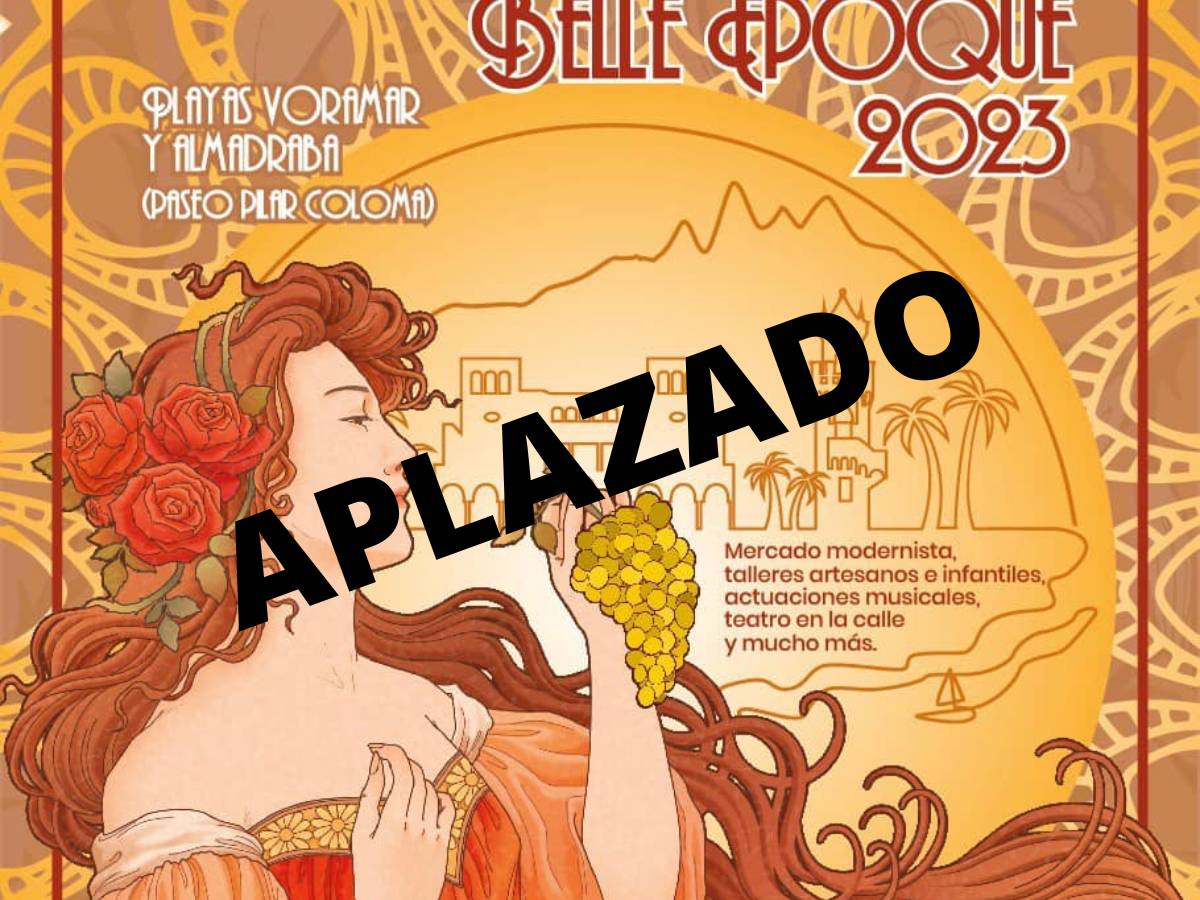 Benicàssim aplaza la ‘Belle Époque’ al 8, 9 y 10 de septiembre