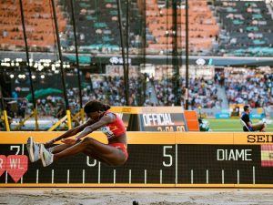 La valenciana Fátima Diame, sexta en salto de longitud del Mundial La valenciana Fátima Diame, sexta en salto de longitud del Mundial