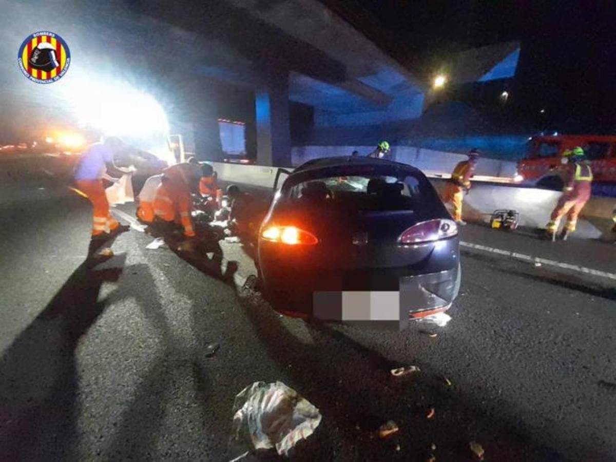 Fallece un joven en accidente de tráfico en la A-7 en El Puig