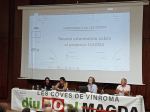 El Ayuntamiento de Les Coves firme en contra del Magda