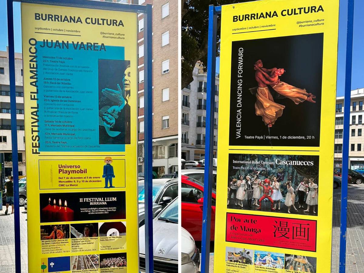 Programación cultural ‘Otoño 2023’ – Burriana