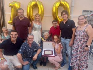 Almassora celebra con Felicita Fuentes su centenario