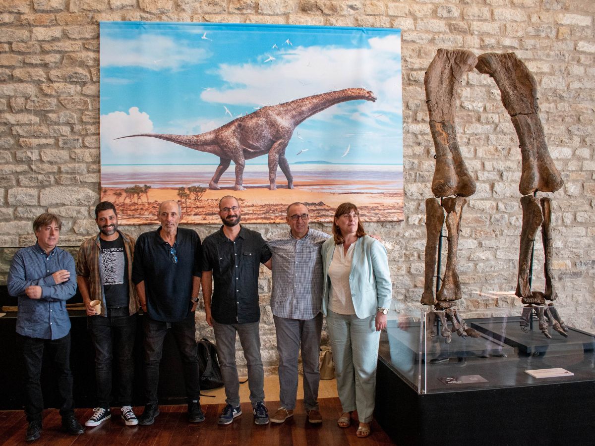 Descubren el dinosaurio gigante ‘Garumbatitan morellensis’ en Morella