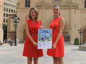 Ballet aéreo a 30 metros de altura en Castellón