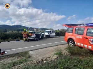 Un fallecido y un herido en accidente de tráfico en la CV-510