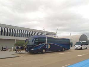 Varias rutas de bus entre el aeropuerto de Castellón y Valencia